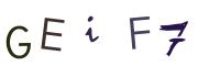 Image CAPTCHA