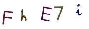 Image CAPTCHA
