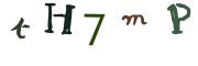 Image CAPTCHA