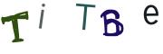 Image CAPTCHA