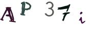 Image CAPTCHA