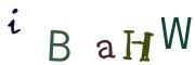 Image CAPTCHA